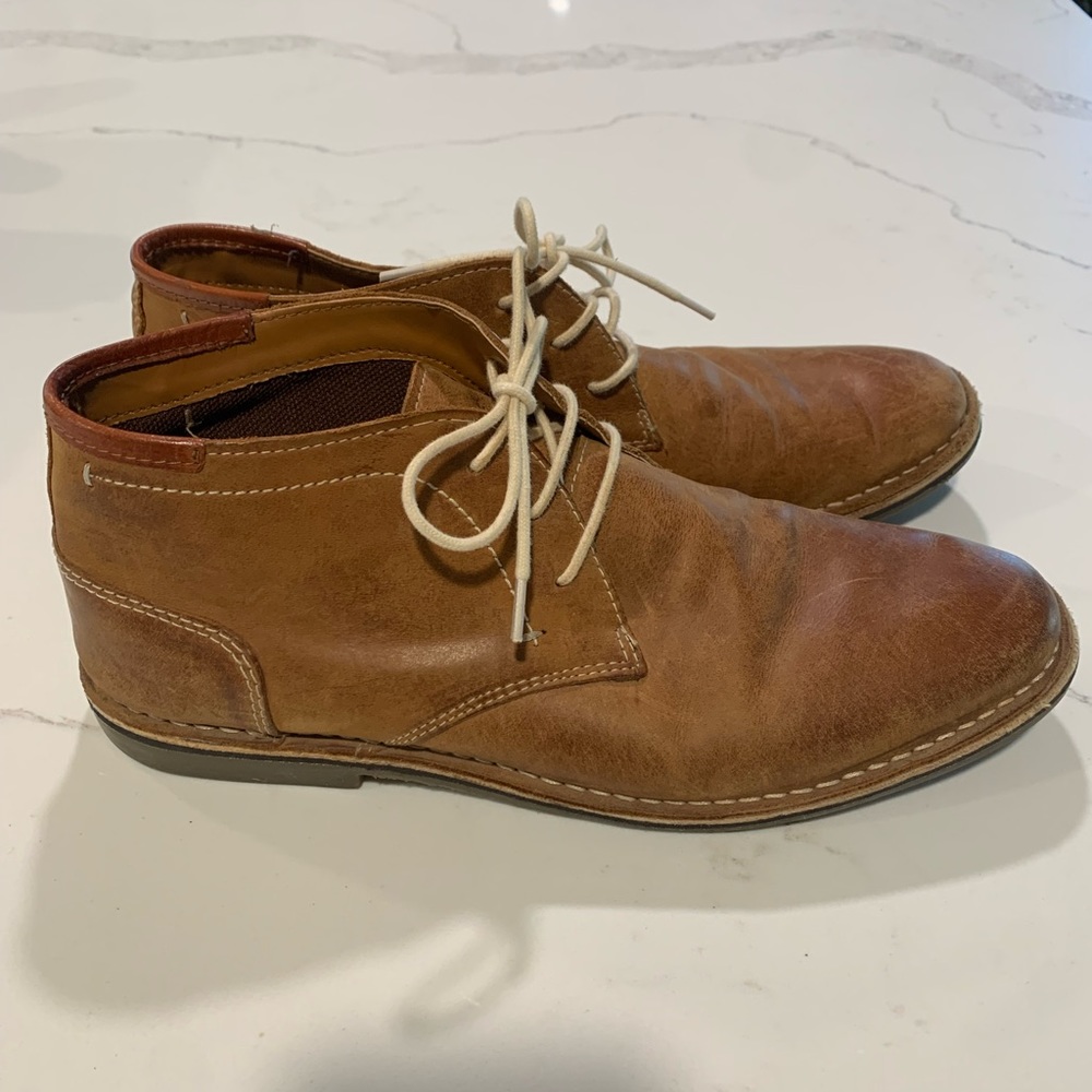 Steve Madden Mens Size 9 Leather Shoes
